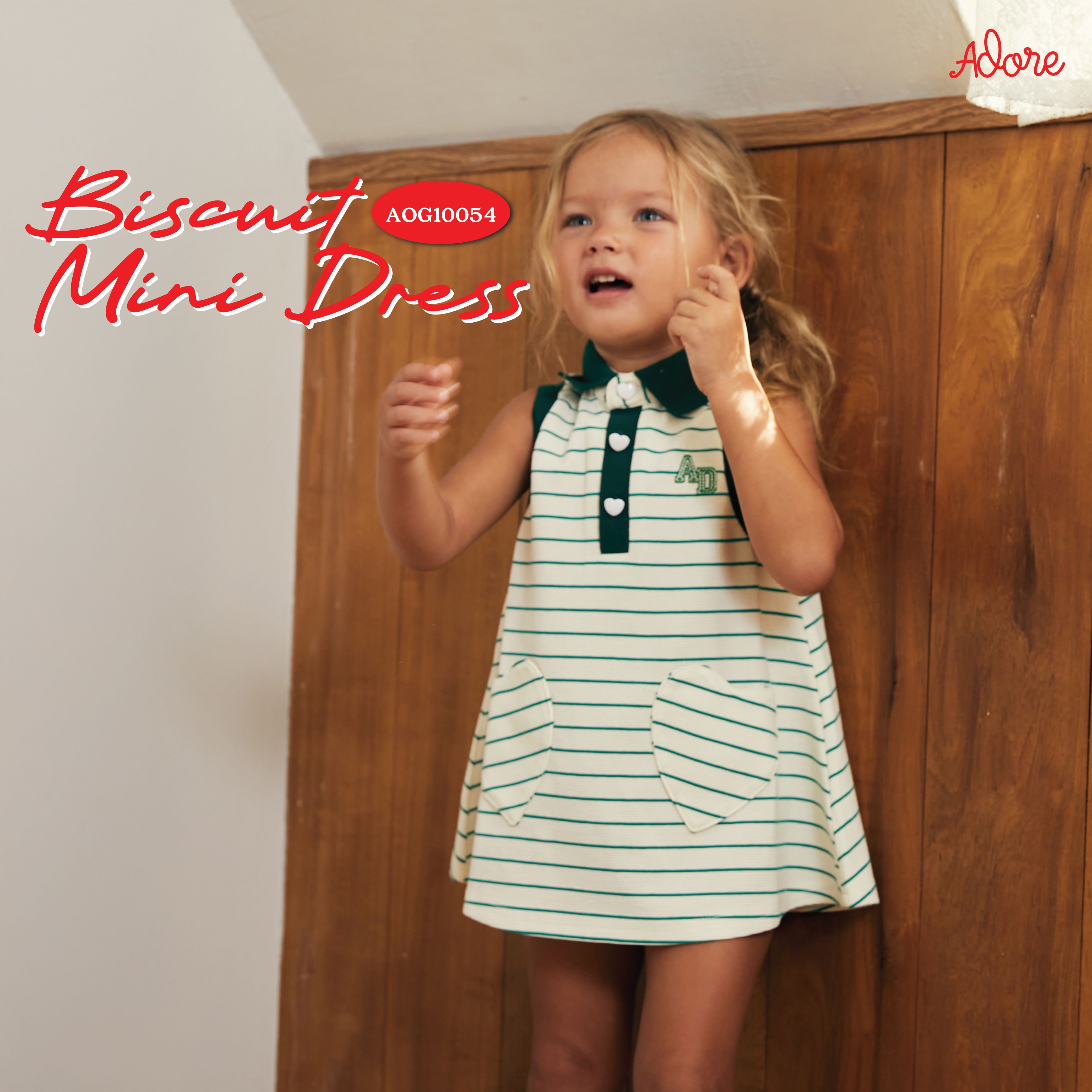 ADORE2112 AOG10054 : BISCUIT MINI DRESS