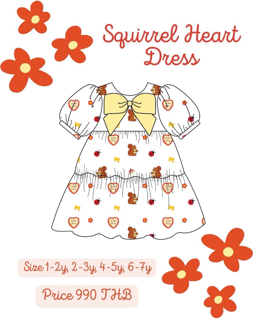 Squirrel Heart Dress
