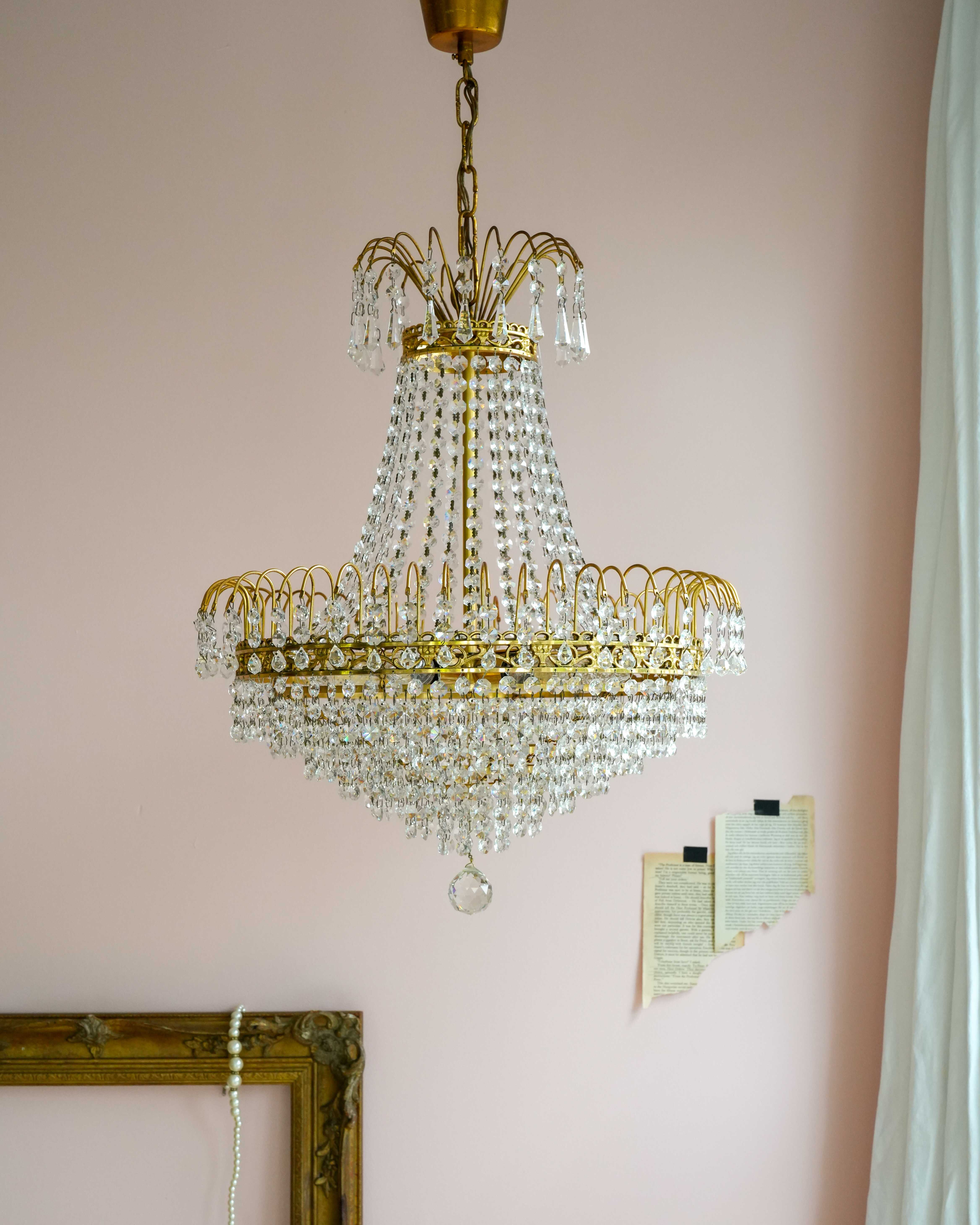 Crystal Chandelier 6 Lights