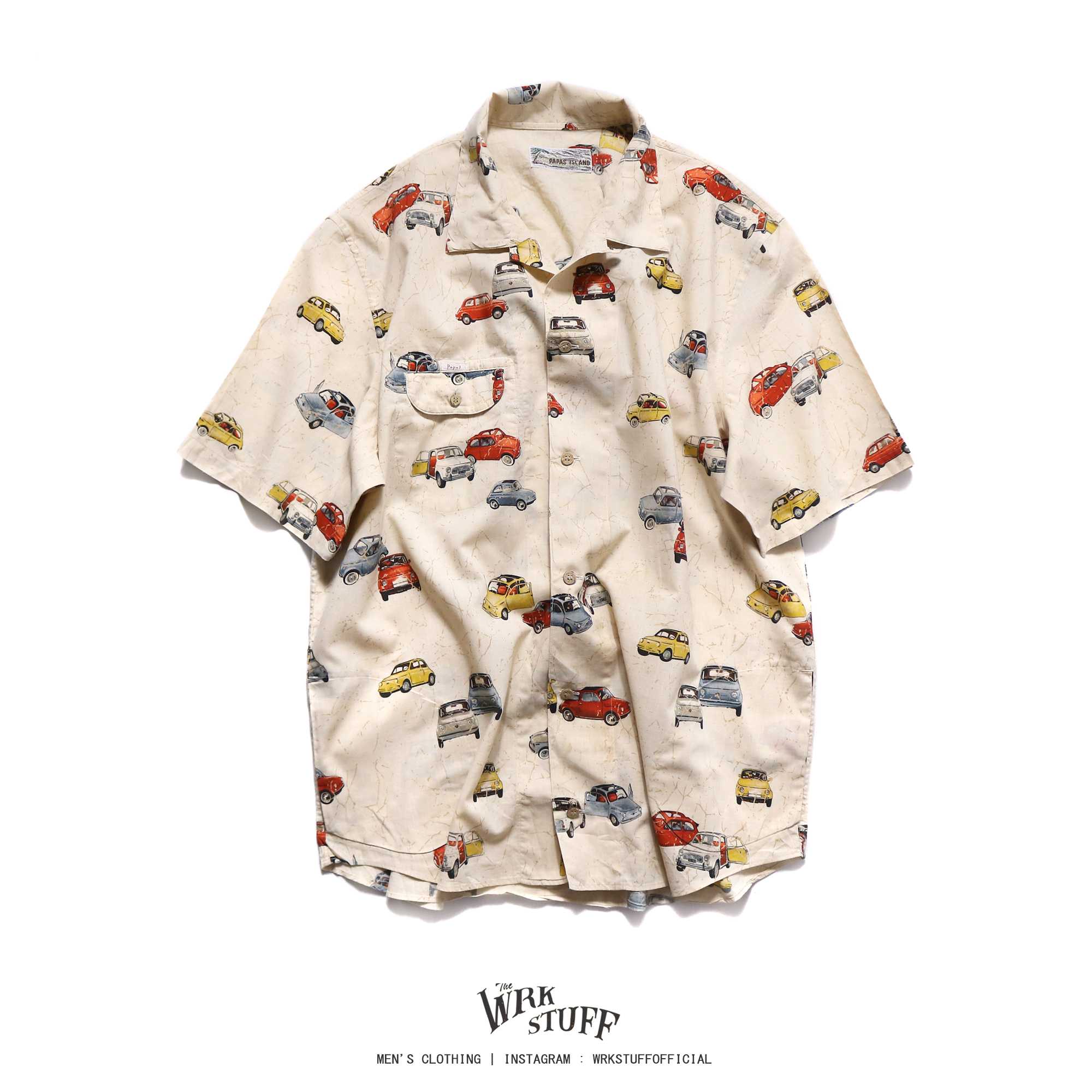 Papas Island Japan Aloha Shirt (M)