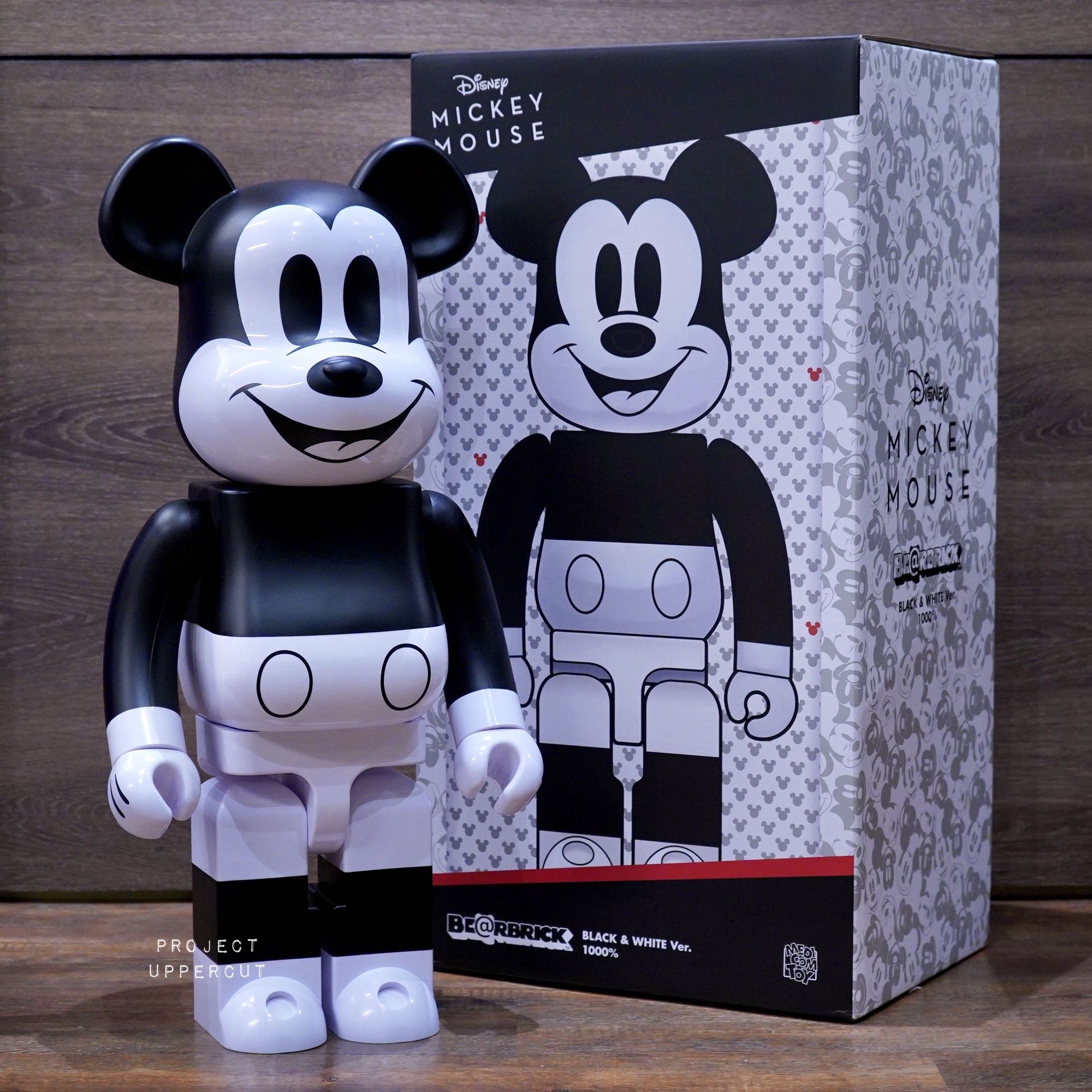 BE@RBRICK 1000% DISNEY - Mickey Mouse (B&W 2020 Ver.) [New]