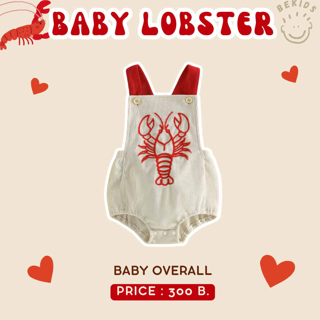 Baby Overall Lobster