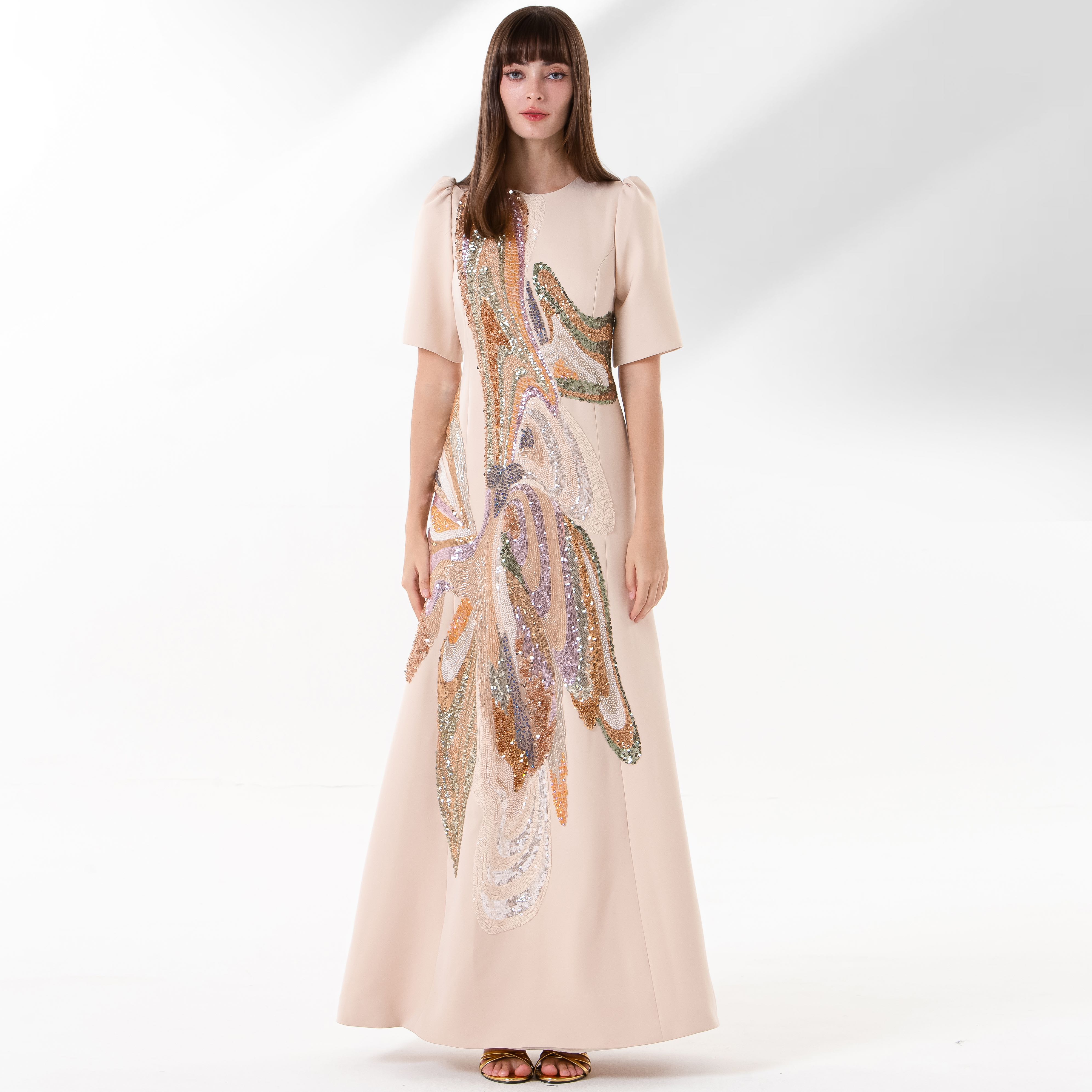 Embellishment Bell Gown