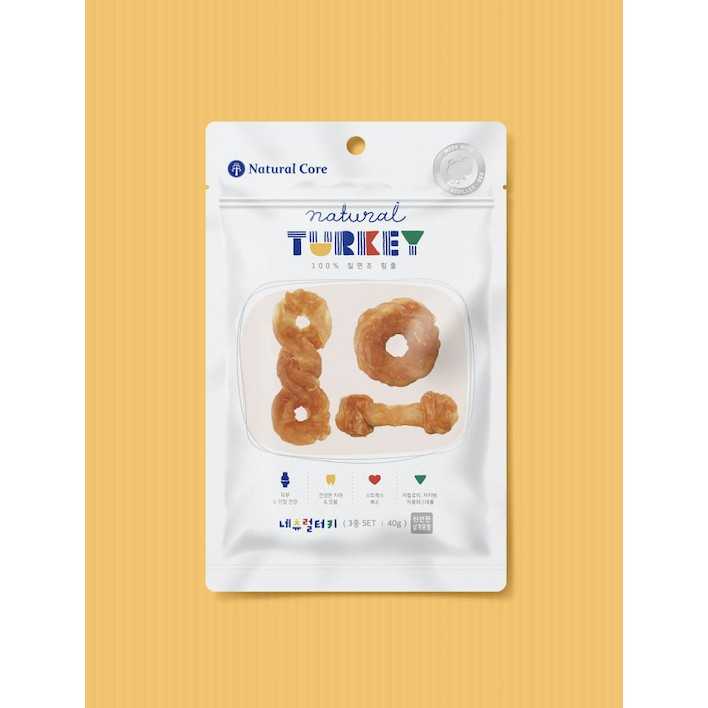 Natural Core Turkey Multipack ไก่งวงสำหรับสุนัข ขนมสุนัข นำเข้าจากเกาหลี