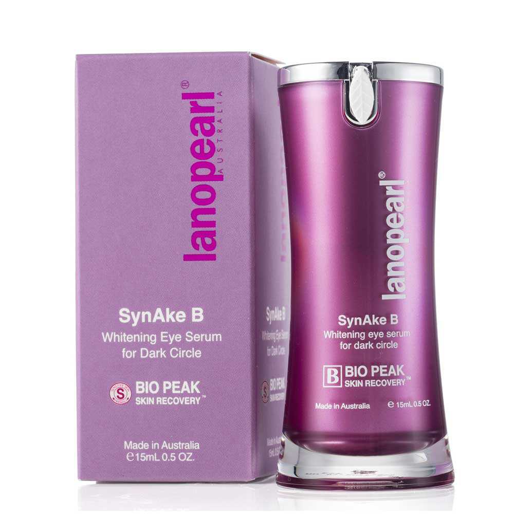 Lanopearl SynAke B Whitening Eye Serum for Dark Circles 15ml.