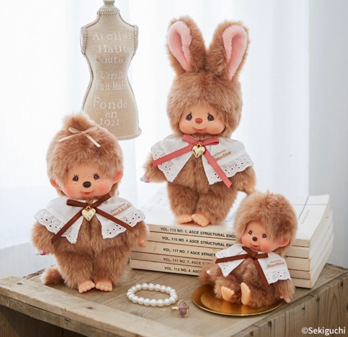 Monchhichi Sekiguchi i Sweet Brown Series