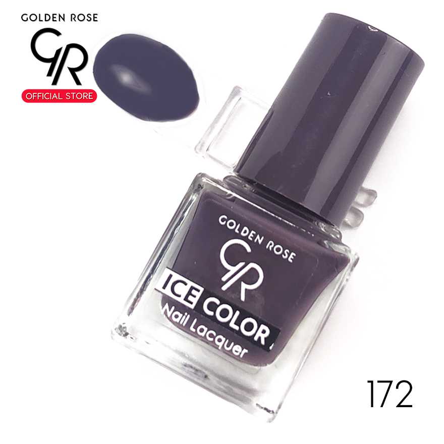 Golden Rose โกลเด้น โรส สีทาเล็บ ไอซ์ เนลล์ 6 มล. Ice no.172