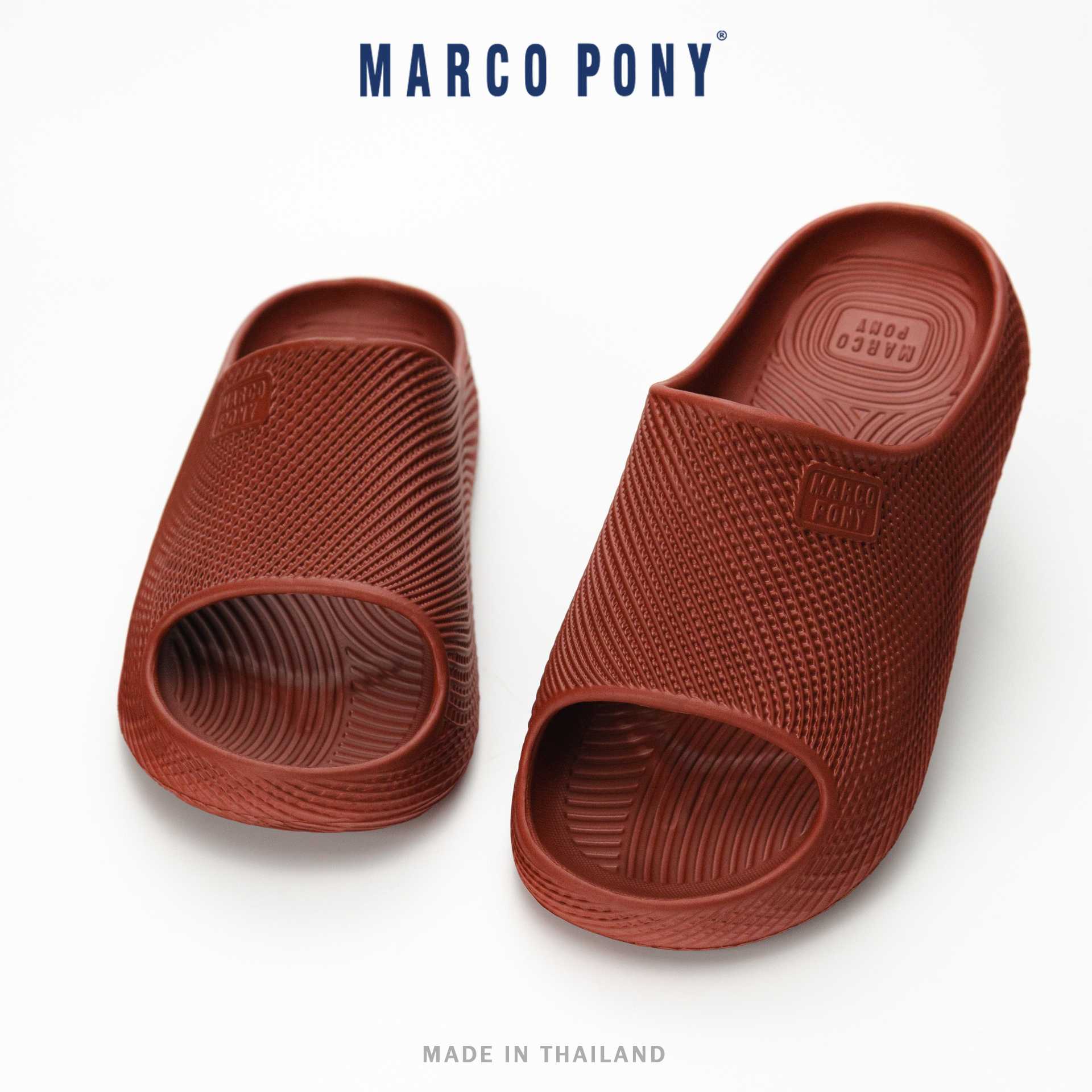 Marco Pony รุ่น MH9040 รองเท้าแตะ รองเท้าแตะผู้ชายและผู้หญิง EVA พื้นนุ่ม ใส่สบาย Size 36-45