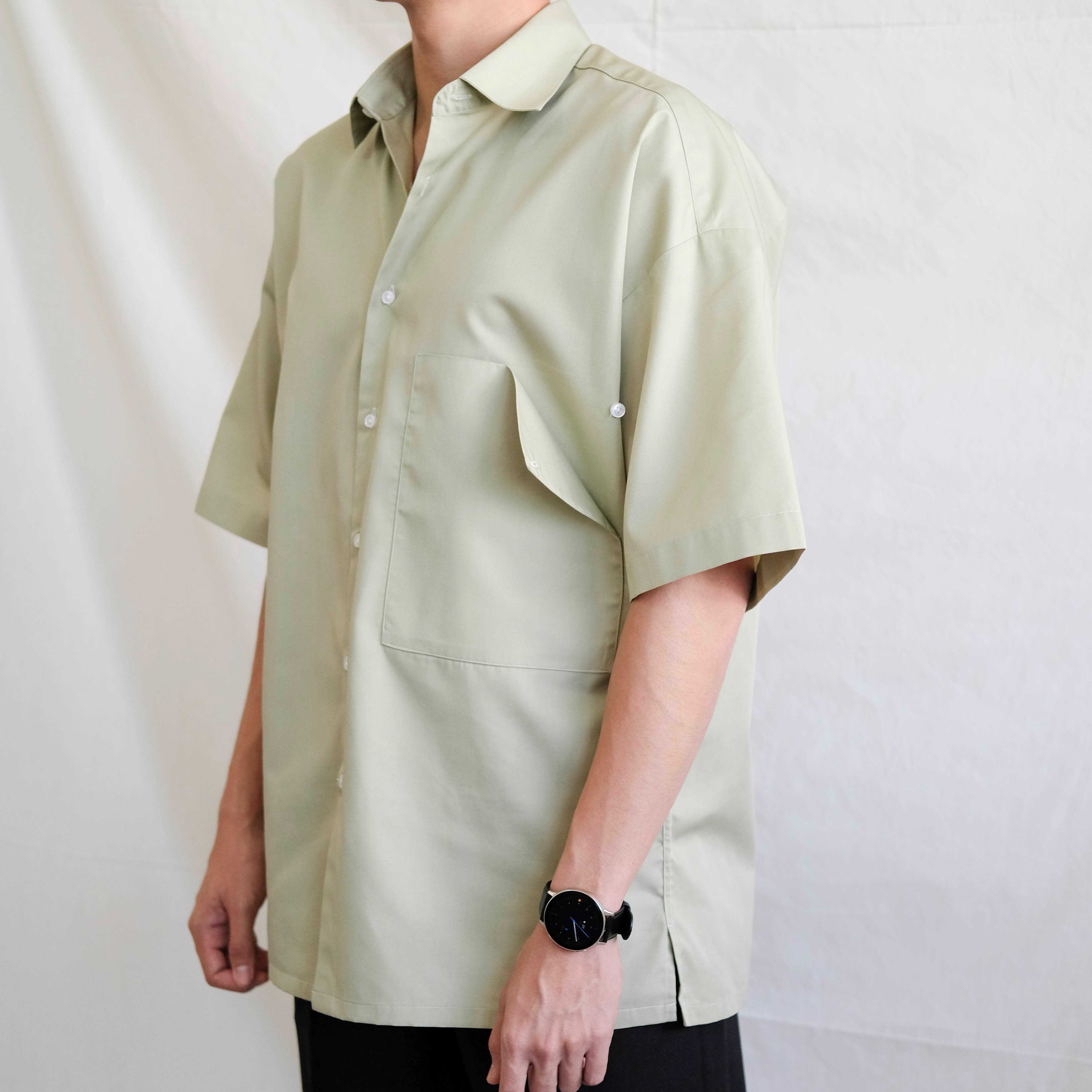 GURETO Pocket Shirt : Olive