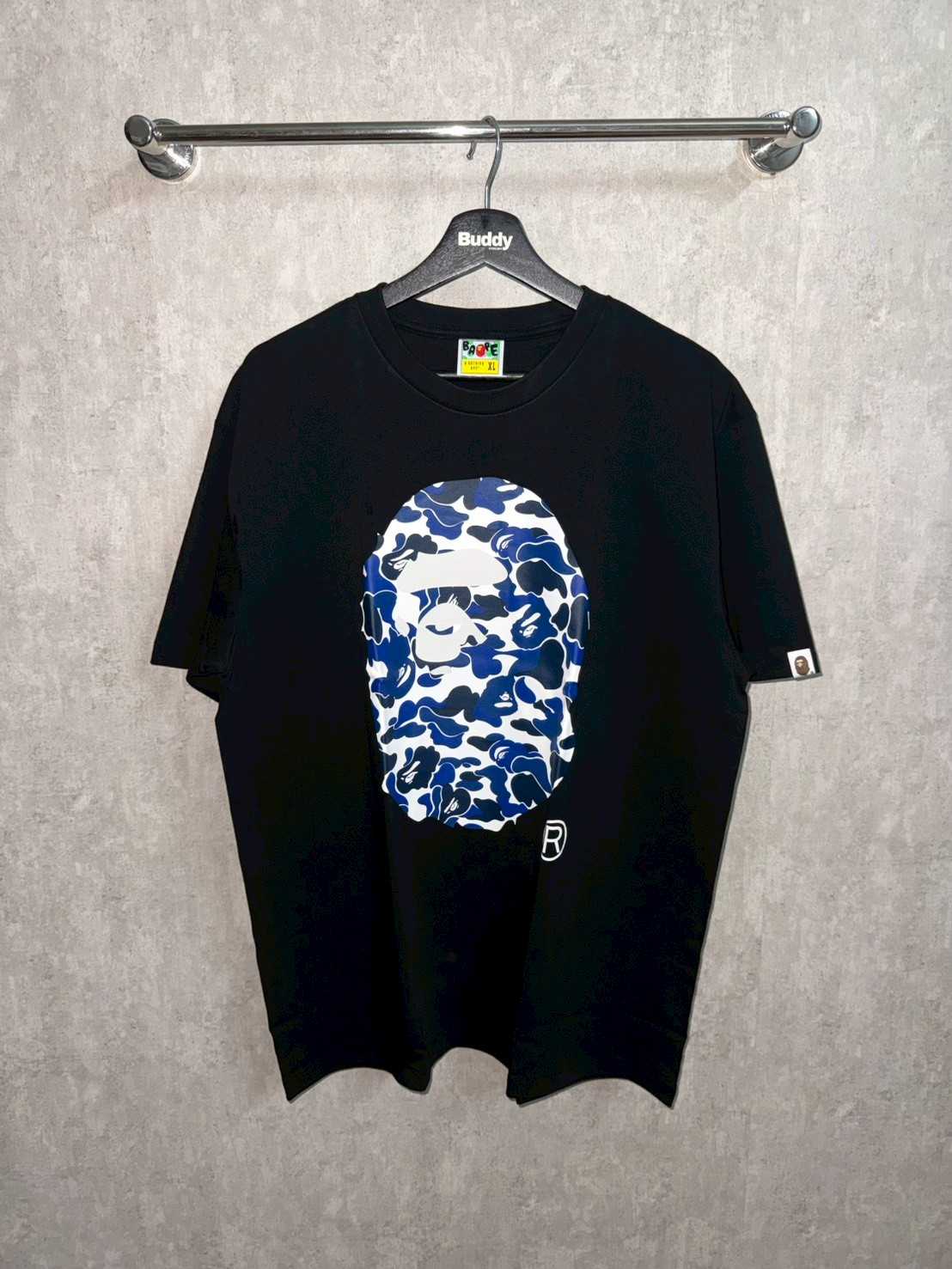 BAPE.COM BIG APE HEAD TEE BAPEC Black