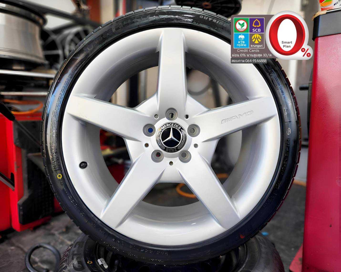 ปี26 ล้อ Mercedes Benz แท้ รุ่นเก่า SLK W 171 ขอบ 18 5 รู 112 2422269  91842369  91830269