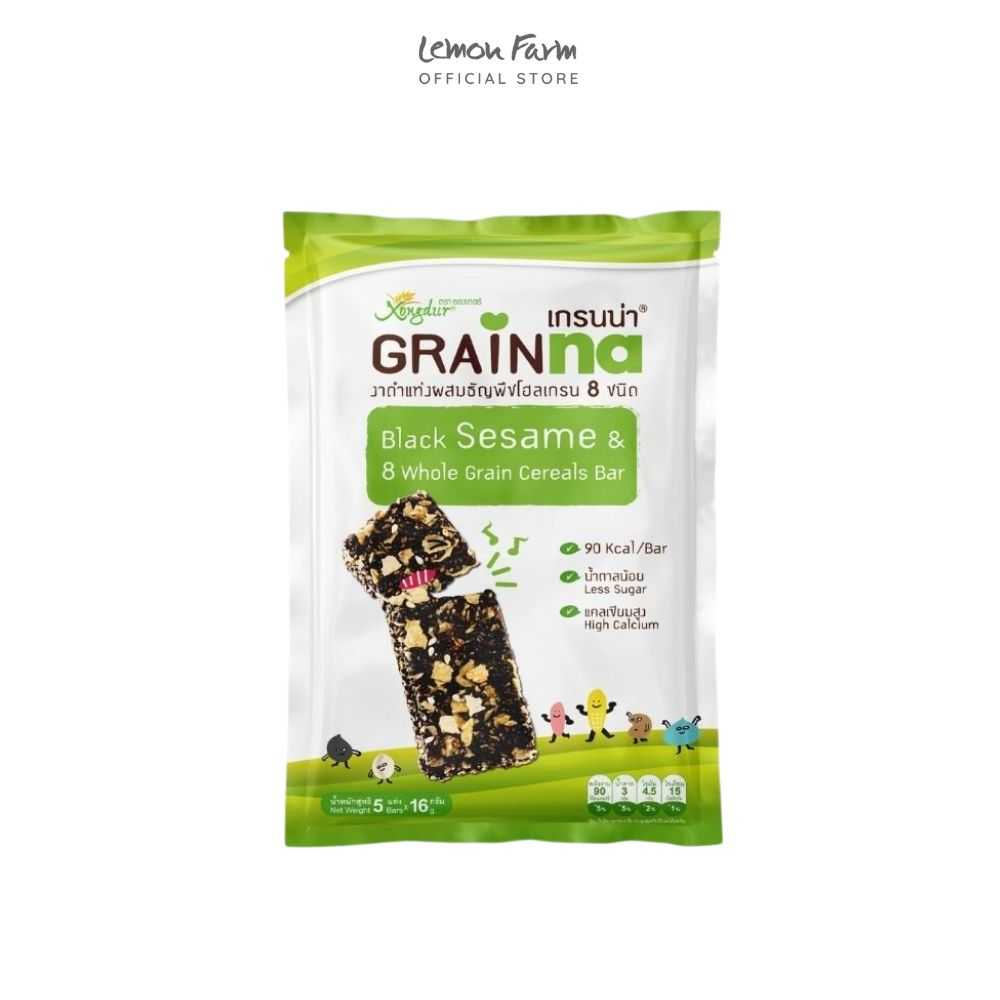งาแท่งหวานน้อยเกรนน่า Grainna ซองเดอร์ ( 16g x 5 แท่ง )