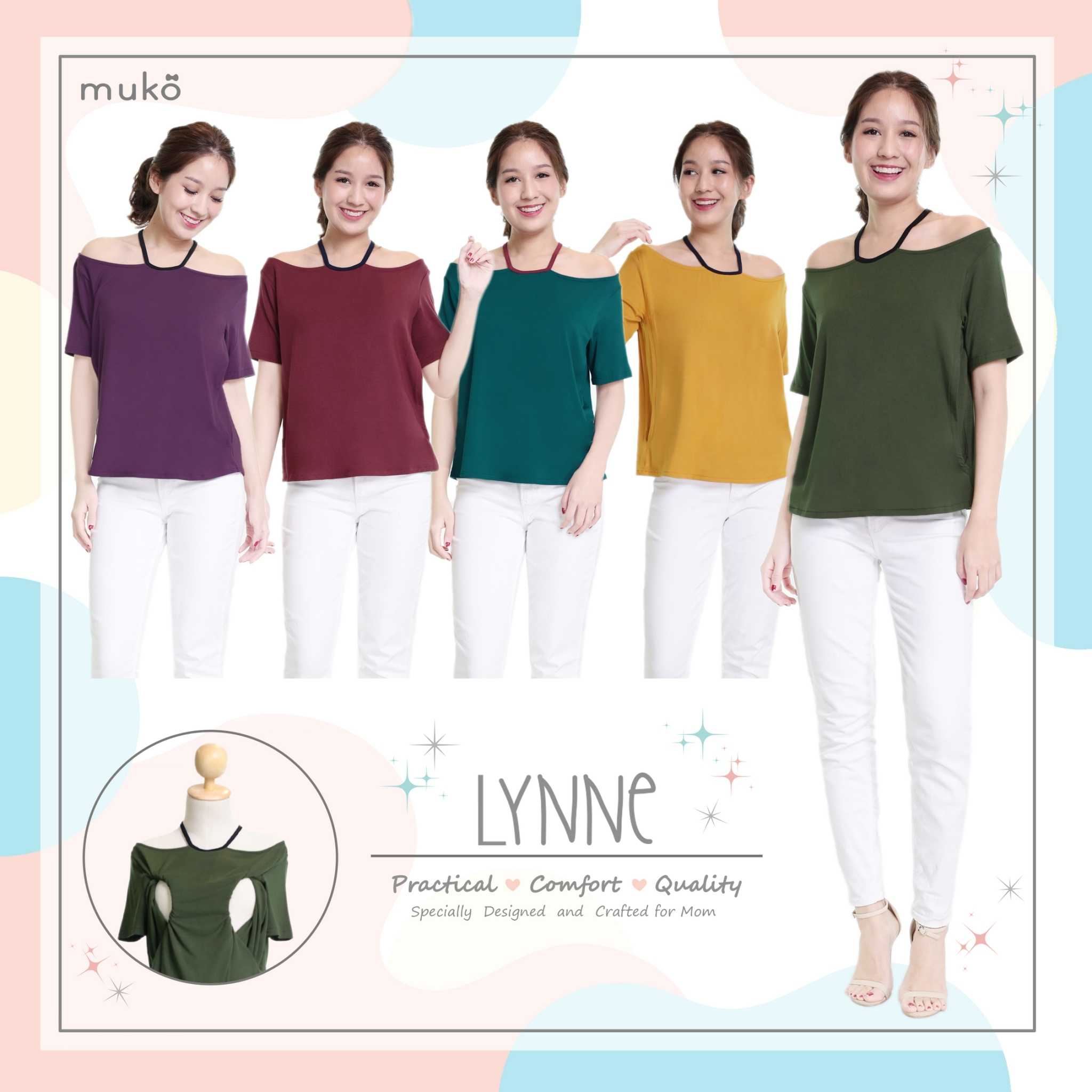 Muko Lynne เสื้อให้นมคลุมท้อง TC24 (Tops)