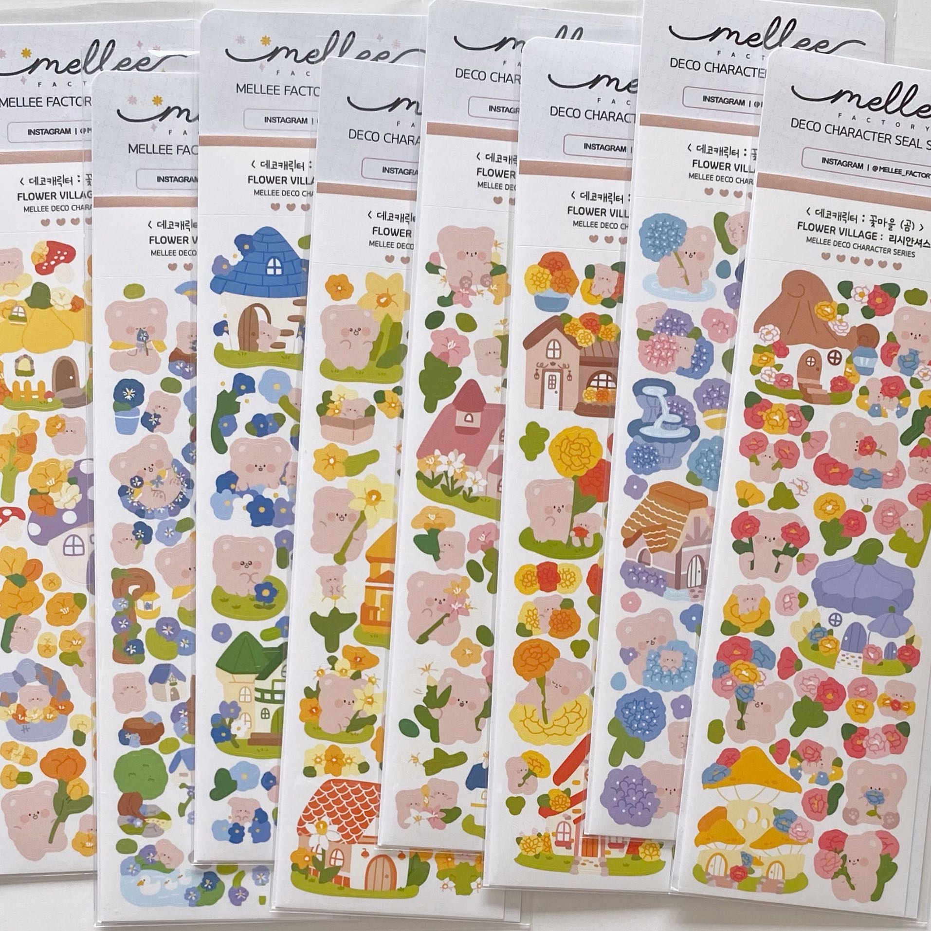Mellee factory sticker pack