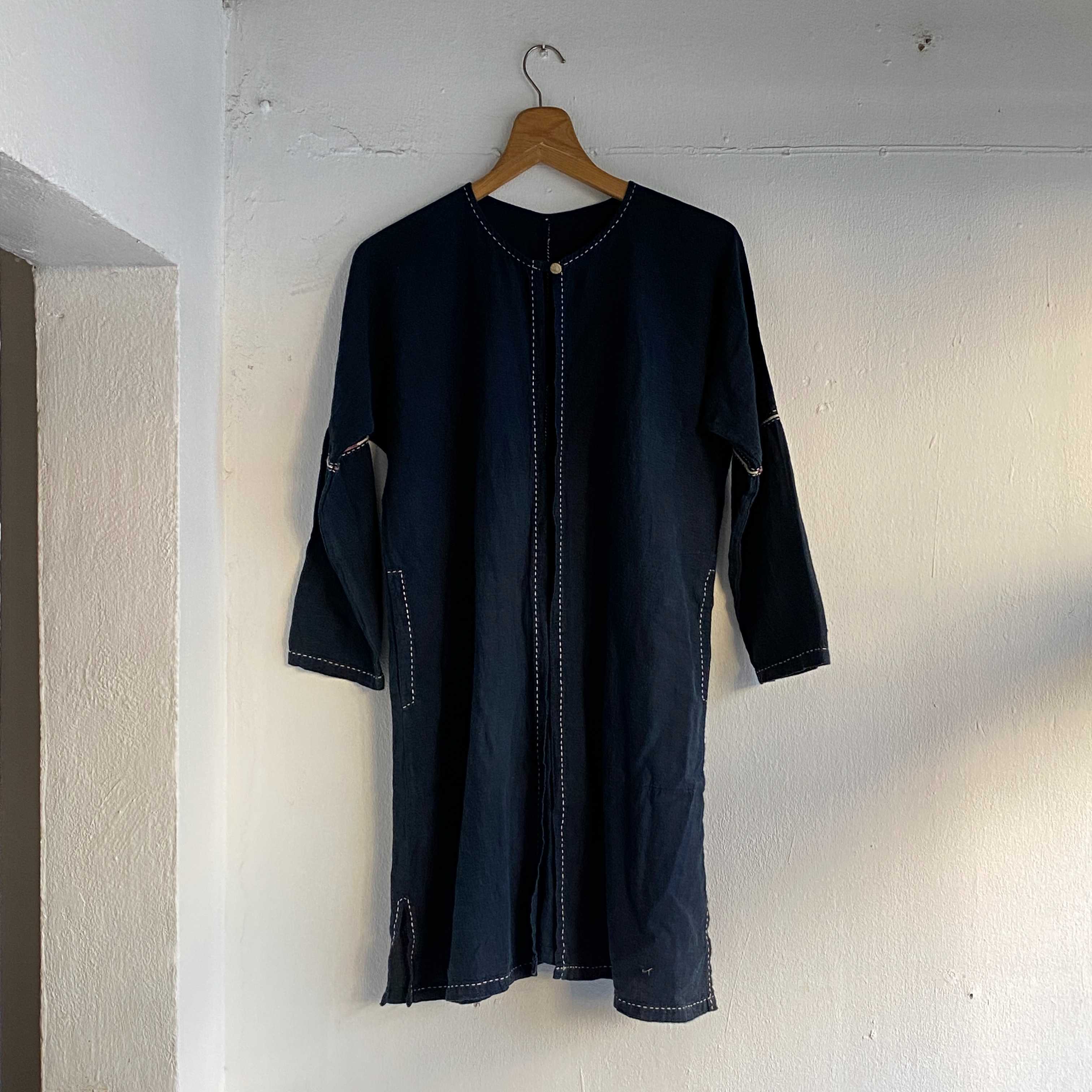 HEMP-COTTON EMBROIDERY COAT