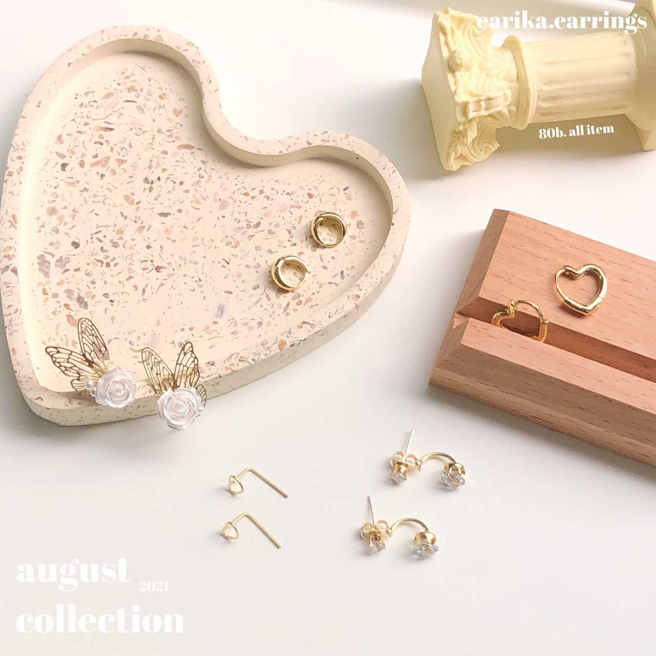 earika.earrings - ต่างหูเงินแท้ S92.5 คอลเลคชั่นต้นเดือนสิงหาคม 2021 (1) เหมาะสำหรับคนแพ้ง่าย