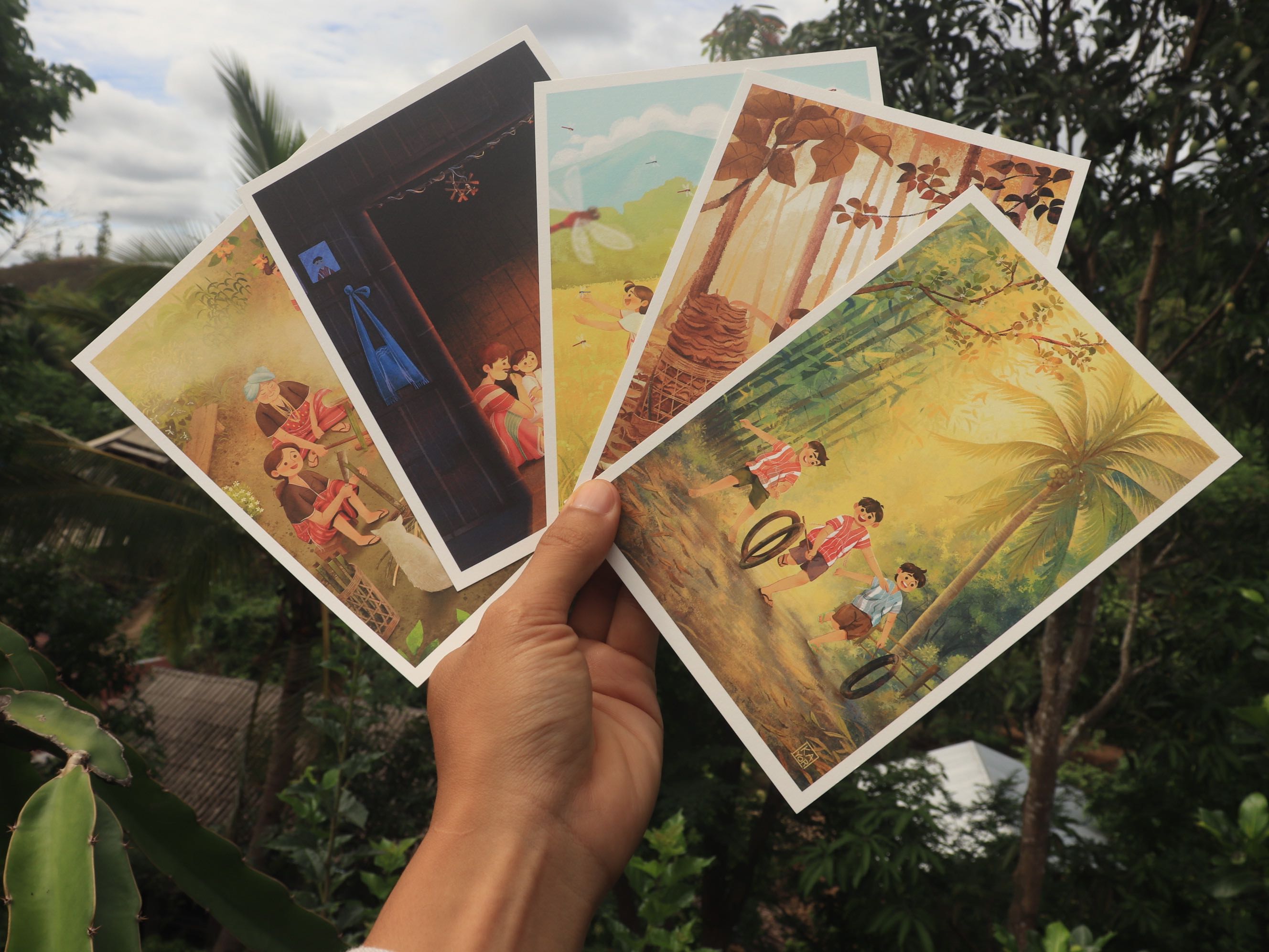 Art print set of 5