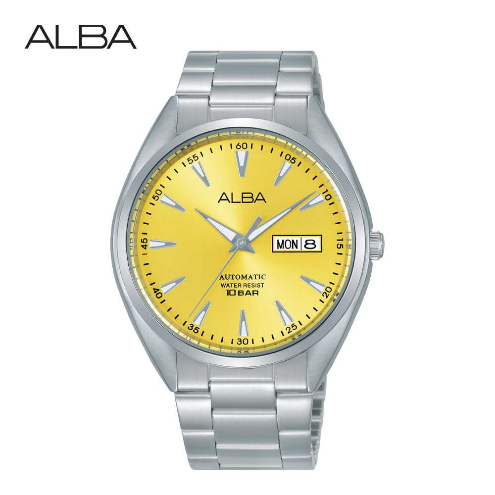 ALBA นาฬิกาข้อมือ Hana Automatic รุ่น AL4677X ขนาด 41 mm.