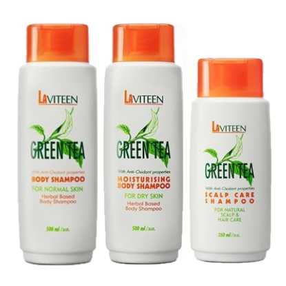 ชุด Laviteen สารสกัดชาเชียว ดูแลผิวและผม