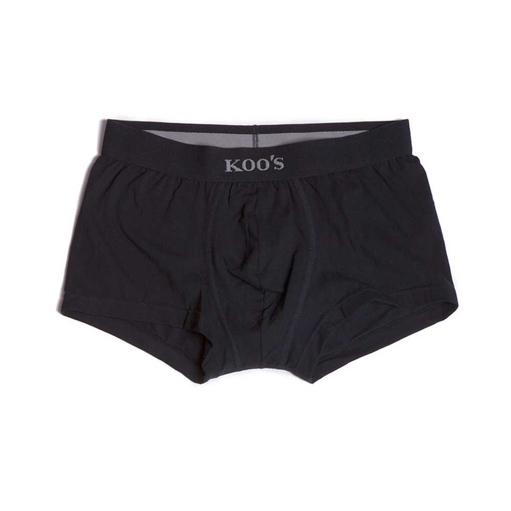 กางเกงในชาย ขาสั้น Signature Stretch Trunk - Black