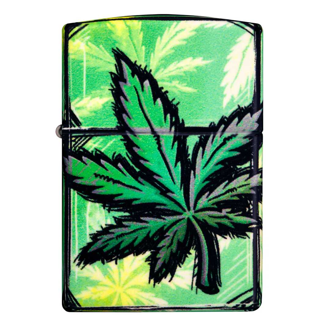 Zippo ไฟแช็กรุ่น 46253 Leaf Design
