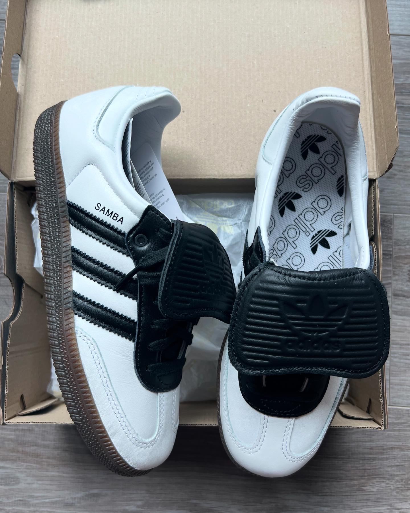 ADIDAS ORIGINALS SAMBA LT FTWWHT/CBLACK/GUM5  Size Japan 23.5  US 5.5 / F 38 / UK 5 / D 5 / CHN 23.5