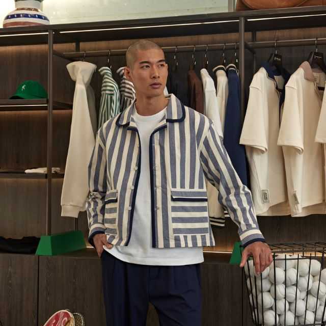 Brown Cross Court Overshirt