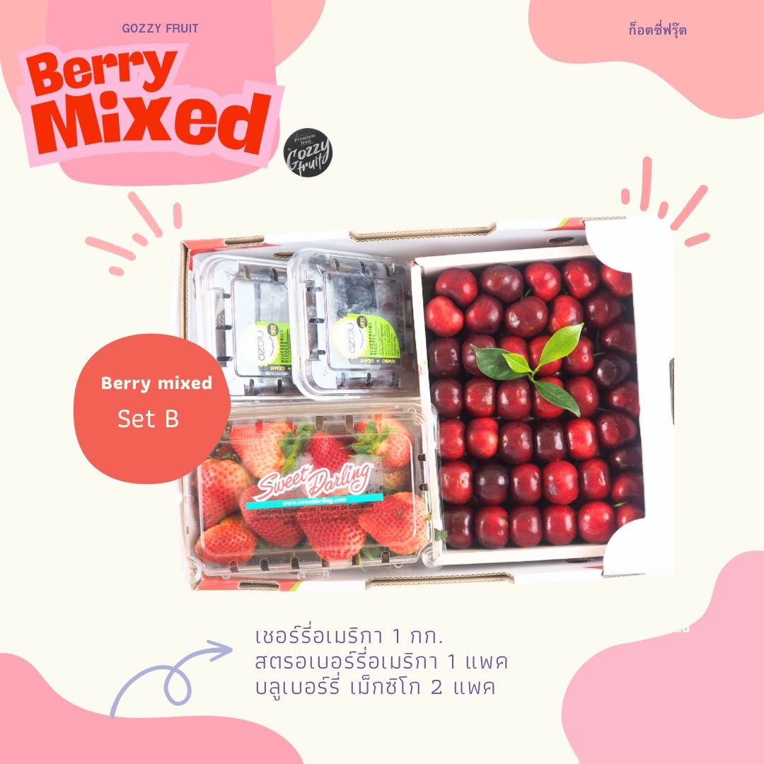 Mix Berry set B ยอดนิยม