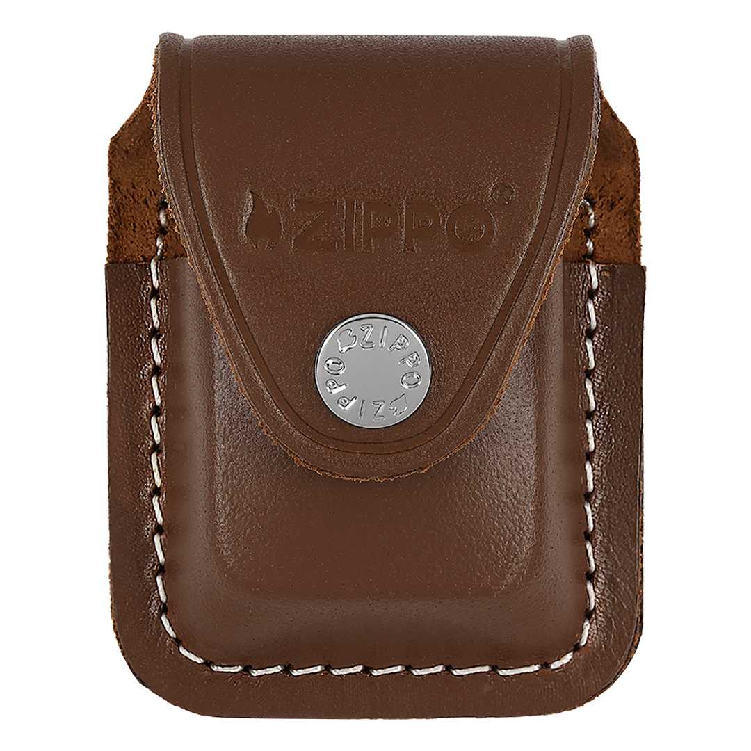 Zippo LPCB Lighter Pouch With Clip - Brown