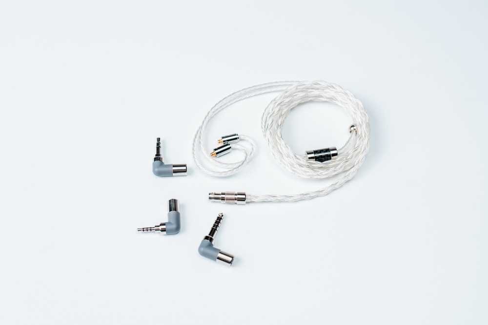 DUNU BLANCHE  สายเงินบริสุทธิ์ Neotech เกรดพรีเมี่ยม มีหัวแจ็คมาให้ครบทั้ง 3 แบบ