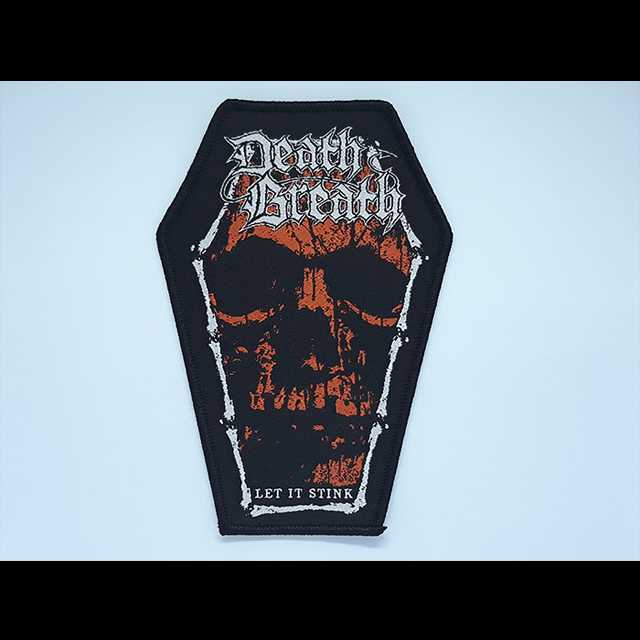 DEATH BREATH 'Let It Stink' Woven Patch (Size  12.5 cm x 8.5 cm/อาร์มแบบทอ)