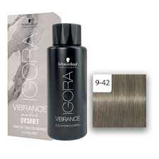 Schwarzkopf Igora Vibrance - Demi Permanent Tone on Tone Coloration - Ashy เทาหม่น