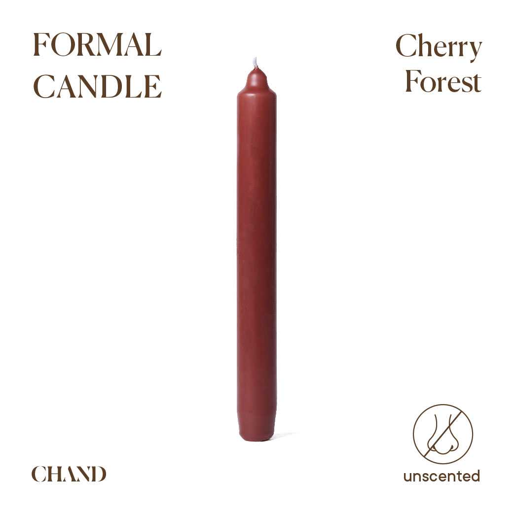 Cherry Forest Formal Candle