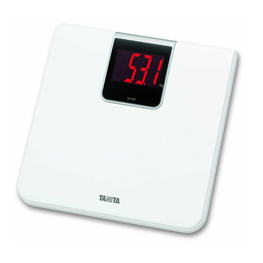 Tanita เครื่องชั่งน้ำหนักดิจิตอล รุ่น HD-395 สีขาว