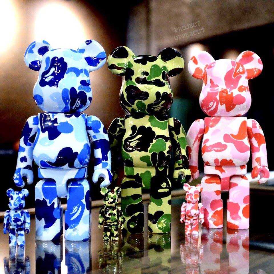 BE@RBRICK 400%+100% BE@RBRICK Bape - ABC Camo [Displayed / Like New]