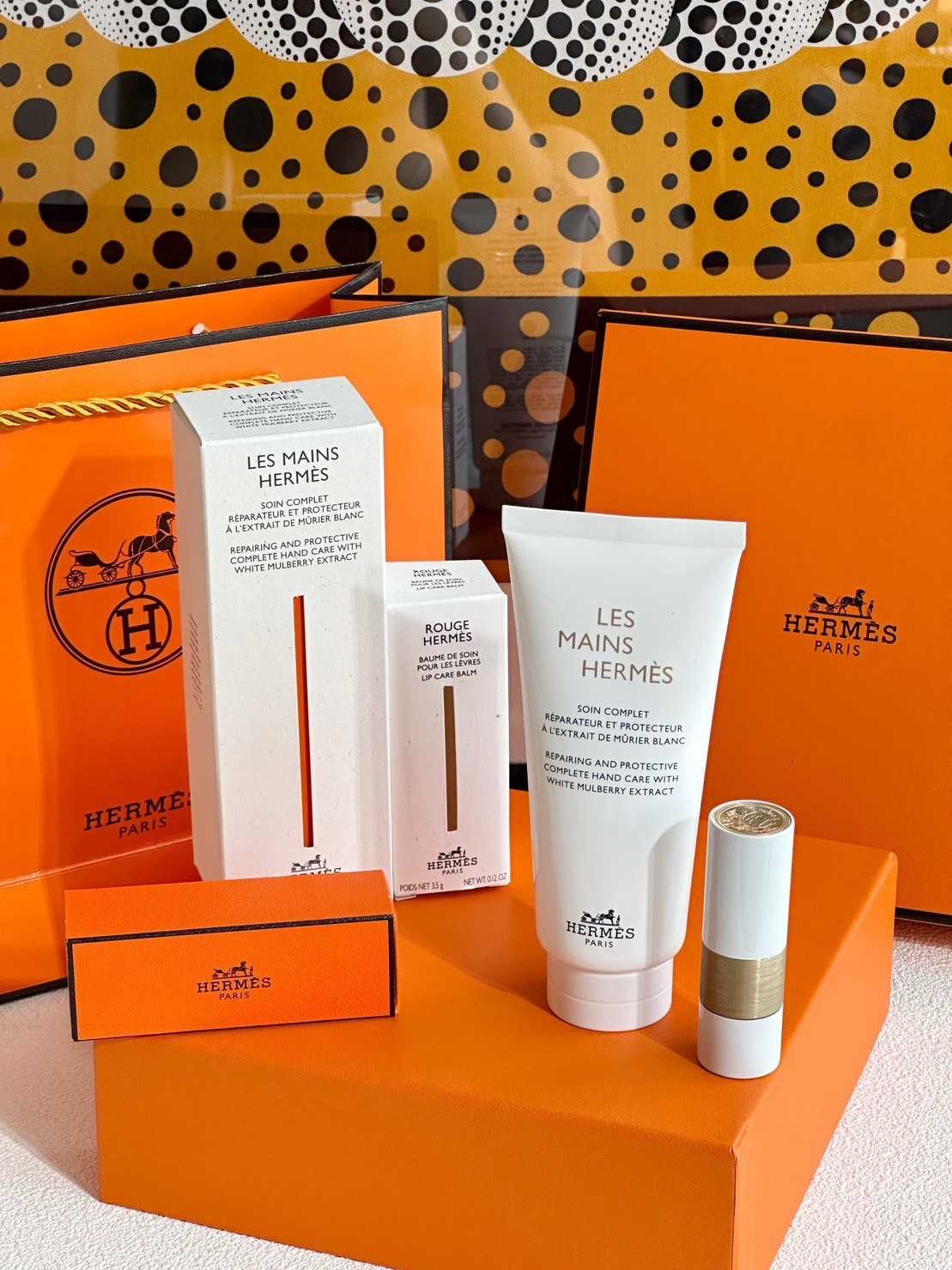 ( SALE ) HERMES’ SET 2 PIECES BOX GIFT SET 