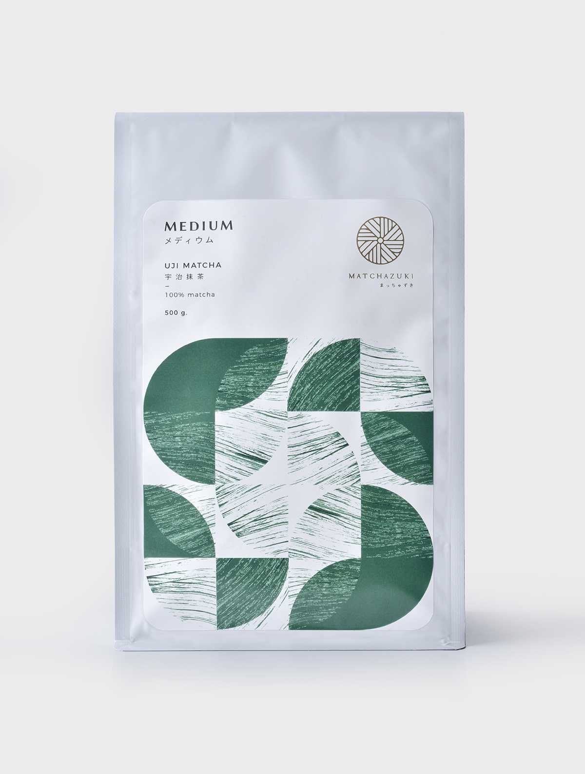 🌱MATCHAZUKI  เกรด MEDIUM ขนาด 500 g (メディウム)