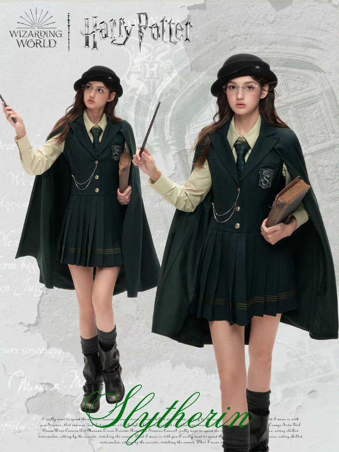 [พร้อมส่ง]KYOUKO x HARRY POTTER ชุดเดรสสูท เสื้อคลุม ชุดนักเรียนฮ็อกวอร์ส แฮร์รี่พอตเตอร์ 2025