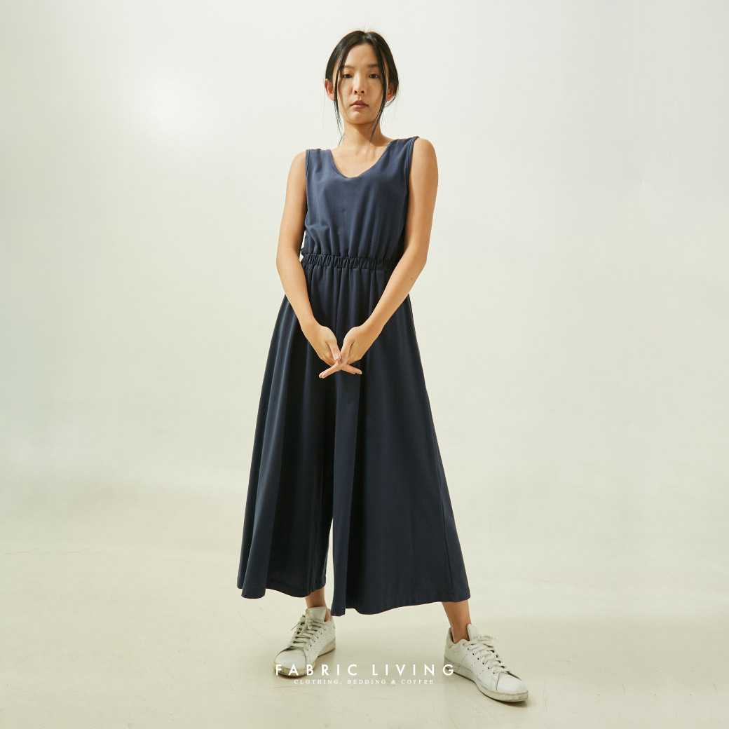 WIDE LEG JUMPSUIT (FREE SIZE)