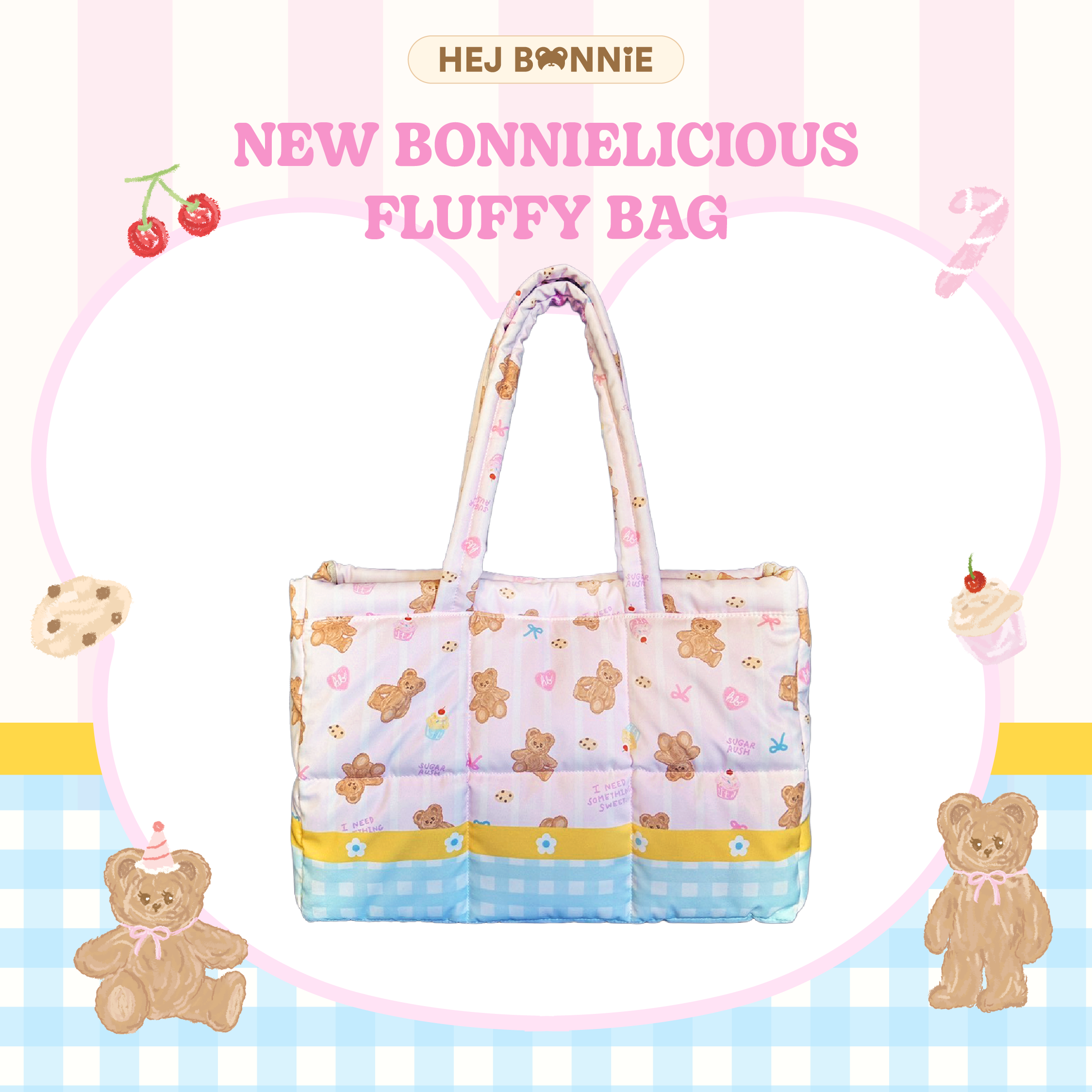 Bonnielicious Fluffy Bag | Hej Bonnie Official