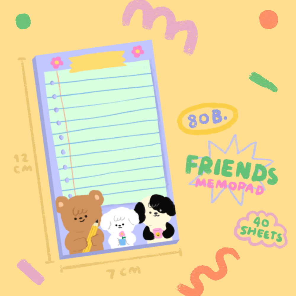 Friends memopad