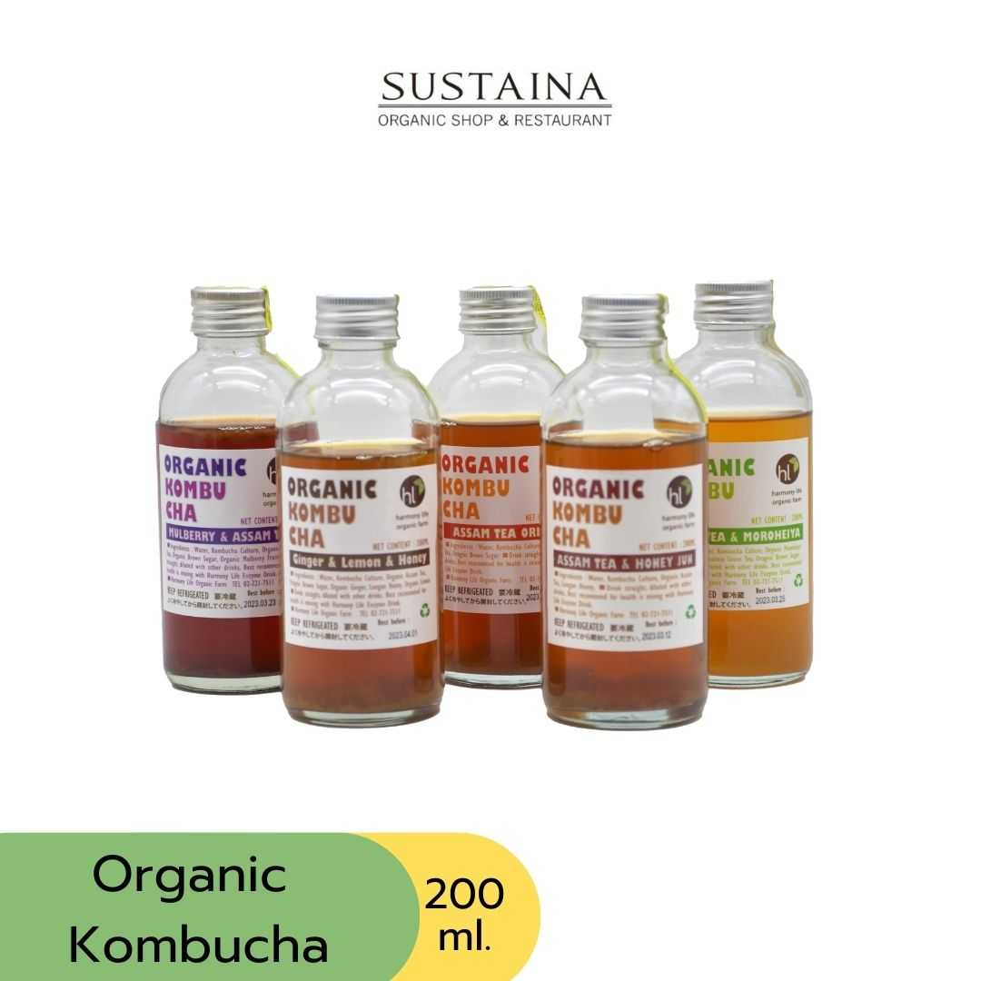 คอมบูชะออร์แกนิค 200มล./ オーガニックコンブチャ (Organic Kombucha) 200ml.