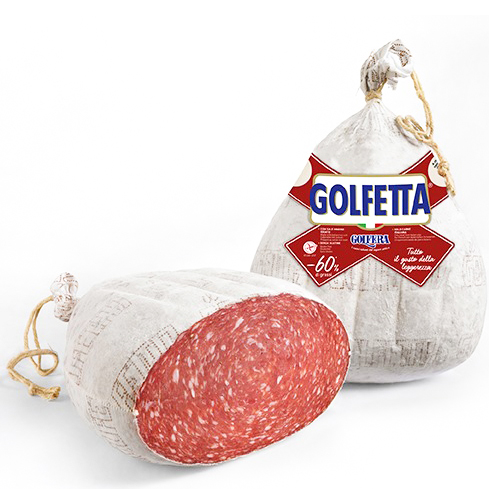 Golfetta salami made with Ham meat Golfera - 100gr