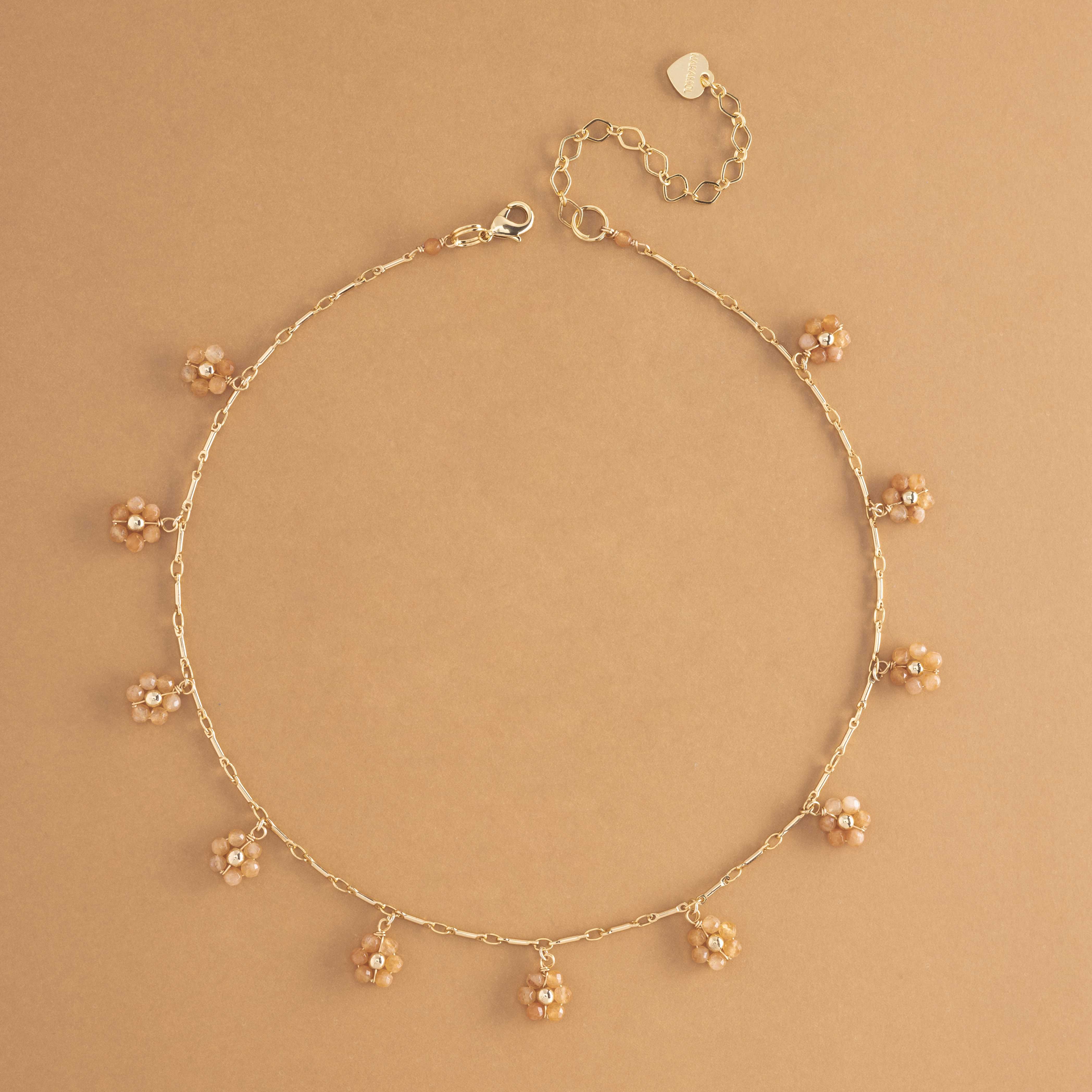 ALYONA FLORAL DROPS NECKLACE