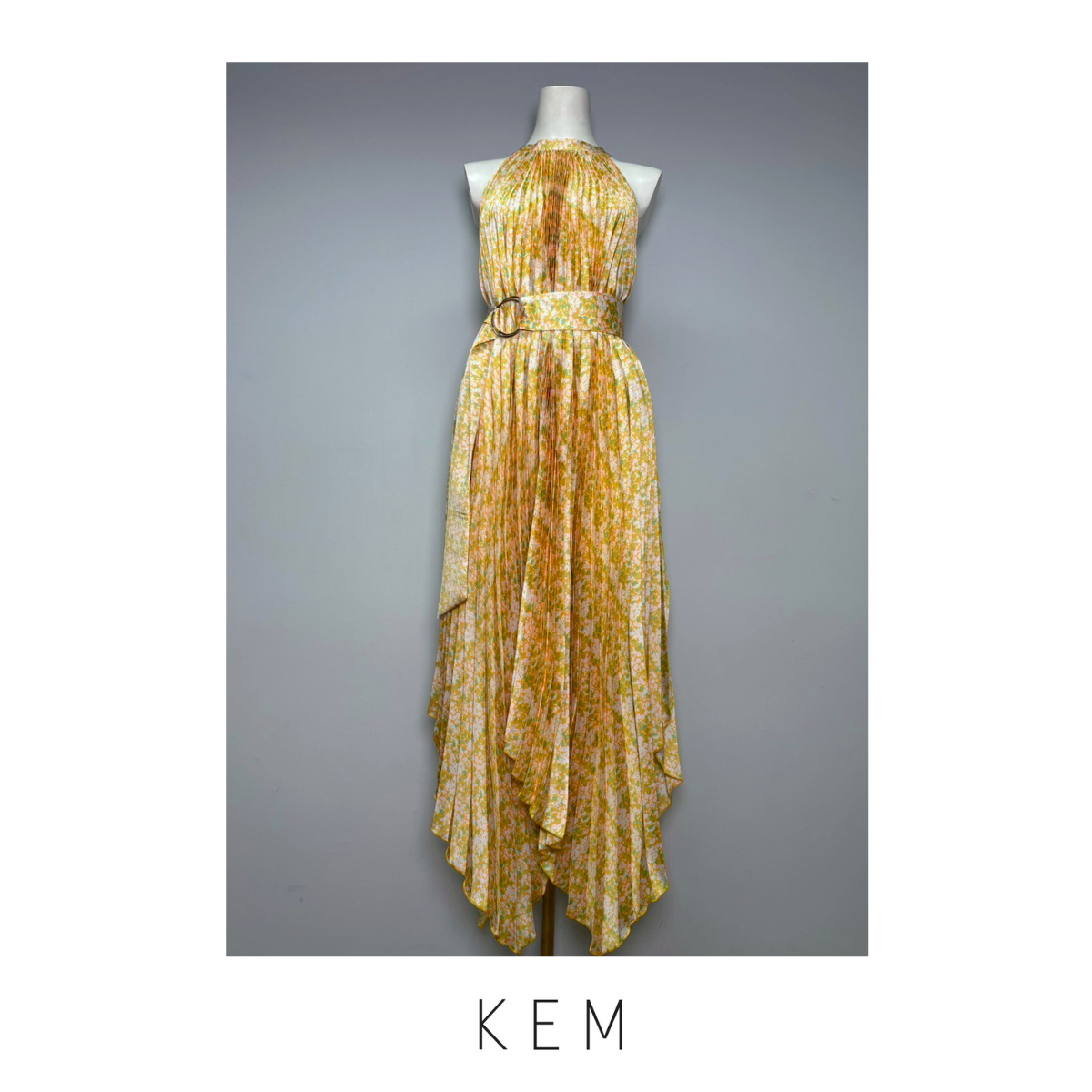 Zahara Dress - Yellow Floral