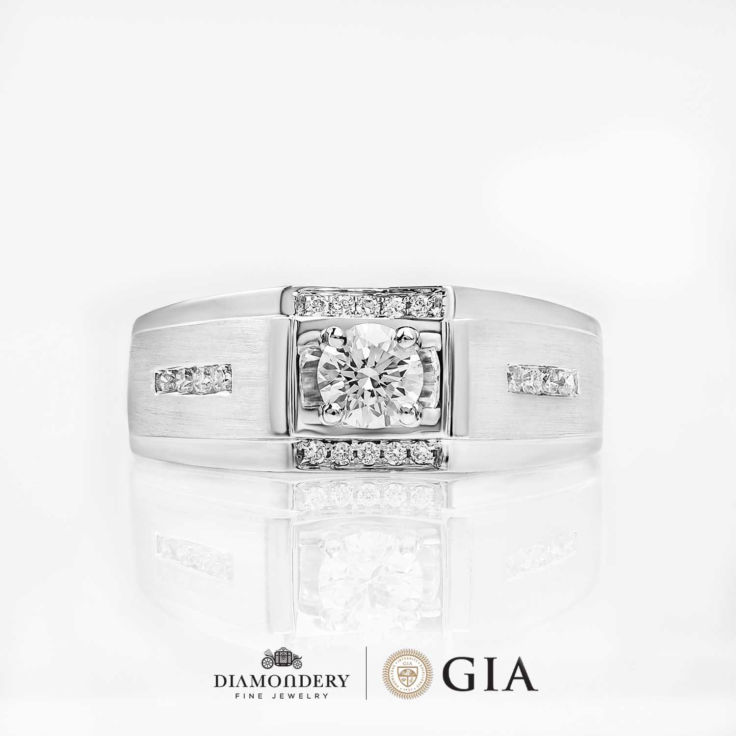 𝐖𝐄𝐃𝐃𝐈𝐍𝐆 𝐏𝐑𝐎𝐌𝐎𝐓𝐈𝐎𝐍 | Men's Signature Diamond Ring