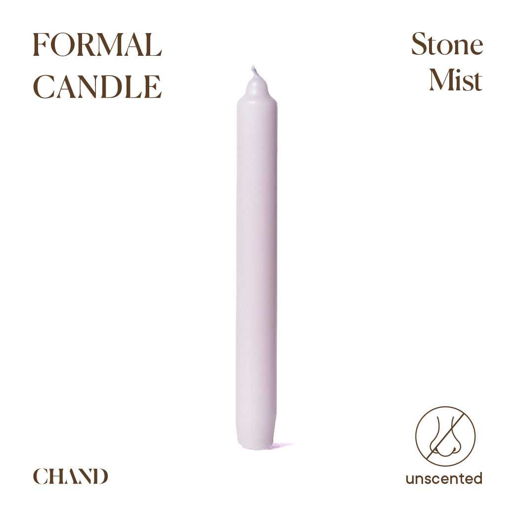 Stone Mist Formal Candle
