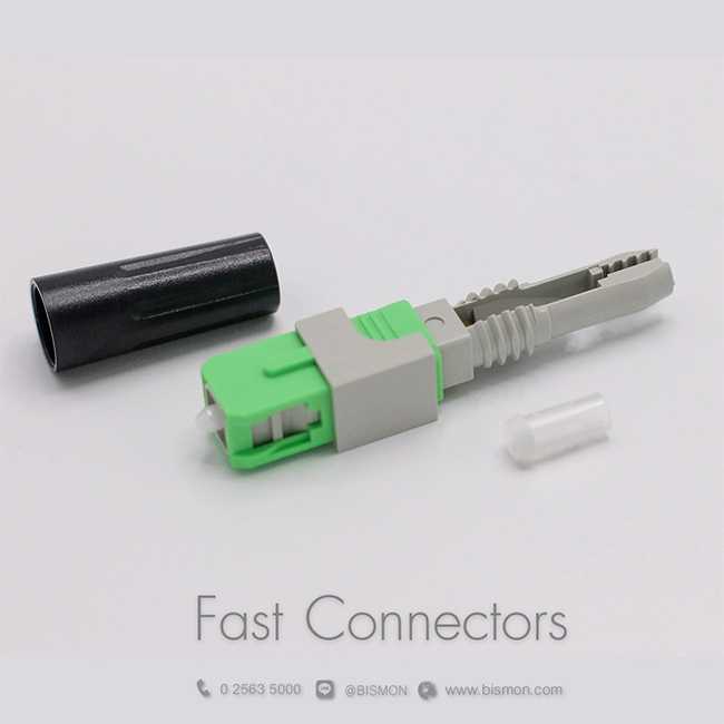 SC/APC Fast Connector, Field Assembly Connector