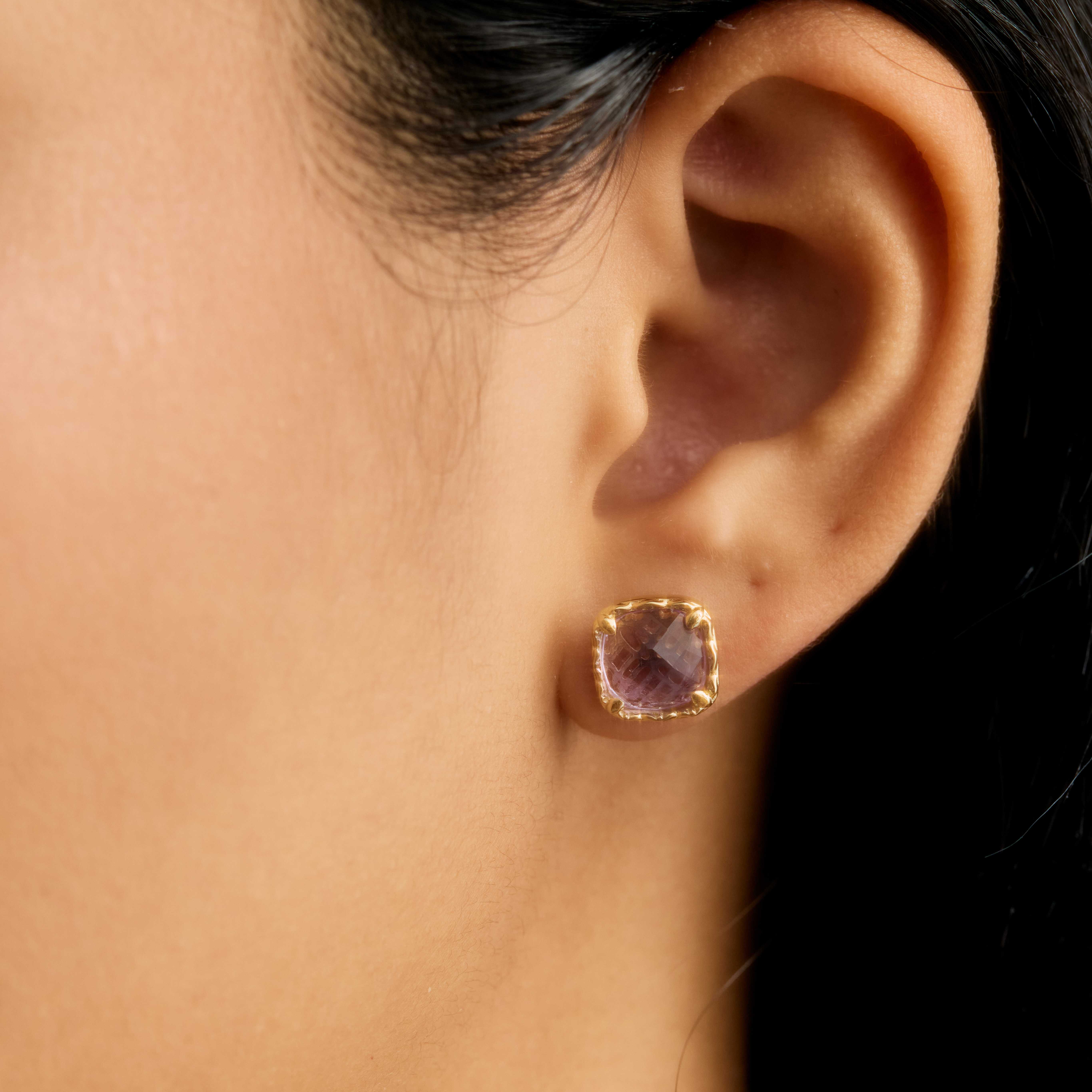 Camille Violet Earrings