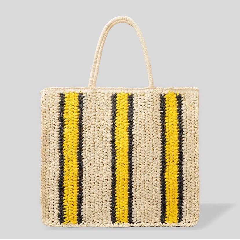 Smiley Two tone  net bag